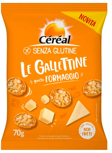 Cereal Gallettine Gusto Formaggio 70 G - Lovesano 