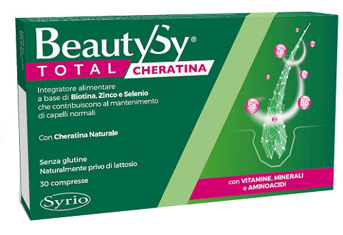 BEAUTY SY Tot.Cheratina 30 Cpr - Lovesano 