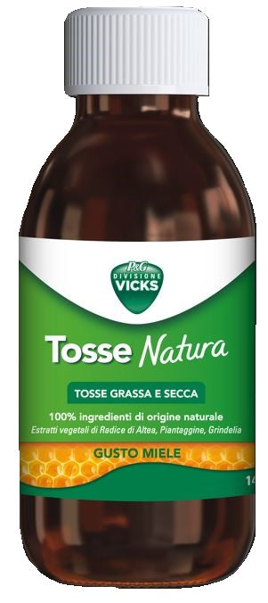 Vicks Tosse Natura Tosse Grassa E Secca Gusto Miele 140 Ml - Lovesano 