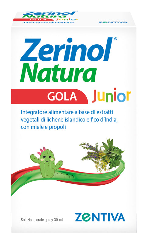 ZERINOL Natura Gola Junior Spray 30ml - Lovesano 