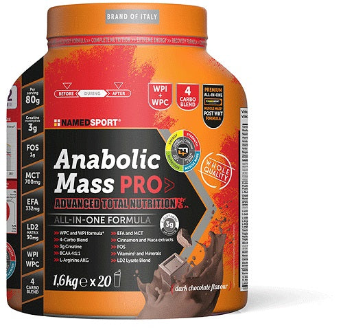 Anabolic Mass Pro Dark Chocolate 1600 G - Lovesano 