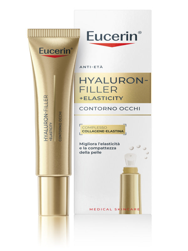 Eucerin Hyaluron Filler+ Elasticity Contorno Occhi Spf15 15 Ml