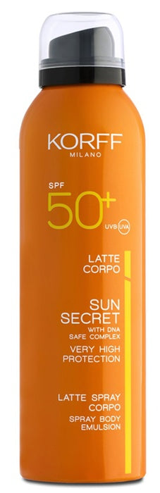 Korff Sun Secret Latte Spray Corpo Spf50+ 200 Ml - Lovesano 