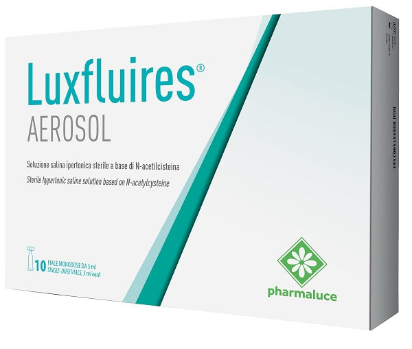 Soluzione Per Aerosol Luxfluires 10 Fiale 5 Ml - Lovesano 