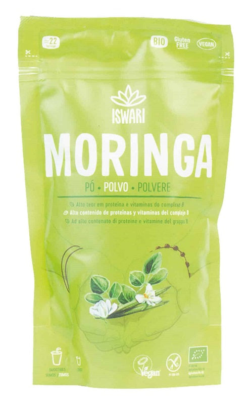 Iswari Moringa Polvere Bio 125 G - Lovesano 