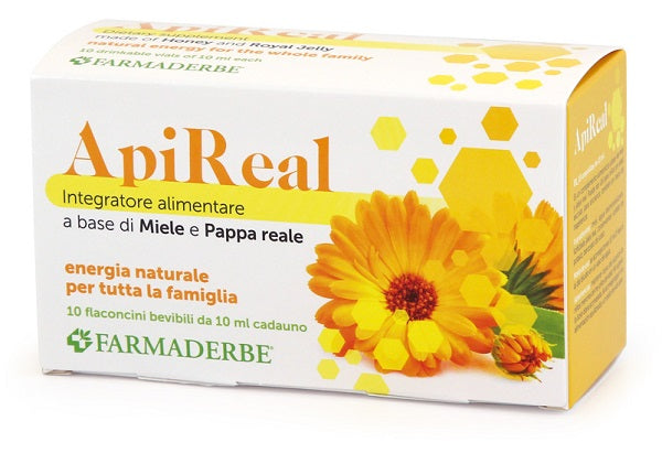 Apireal Pappa Reale 10 Flaconcini 10 Ml - Lovesano 