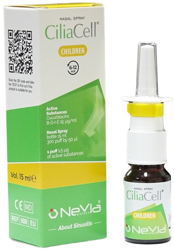 Ciliacell Nasal Spray Children 15 Ml - Lovesano 