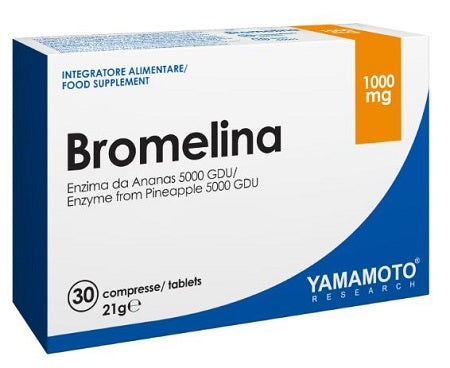 Yamamoto Research Bromelina 30 Compresse - Lovesano 
