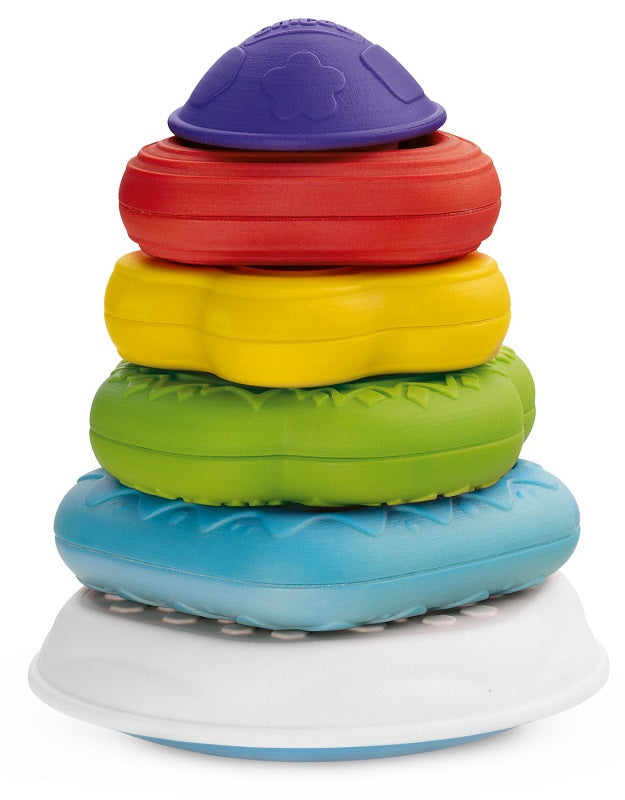 Chicco Gioco 2 In 1 Torre Degli Anelli