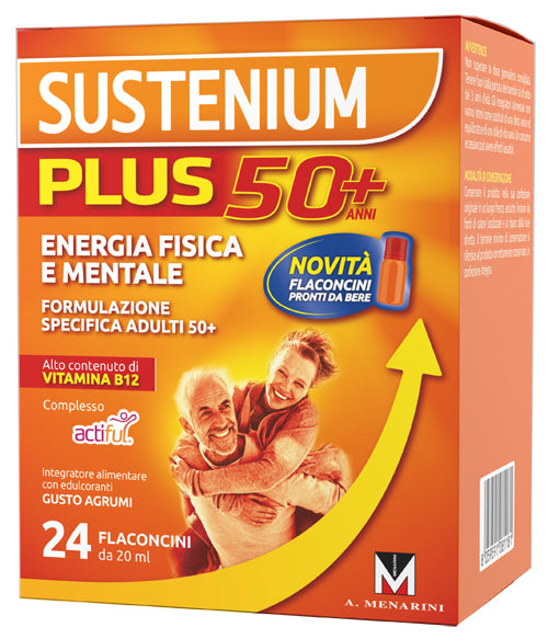 Sustenium Plus 50+ 24 Flaconcini - Lovesano 