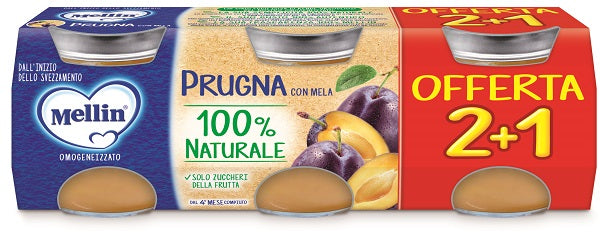 MELLIN OMOG PRUGNA 3PZ 100G - Lovesano 
