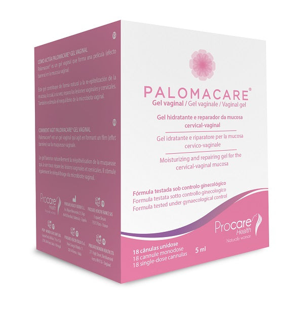 Palomacare Gel Vaginale 18 Cannule Monodose Da 5 Ml