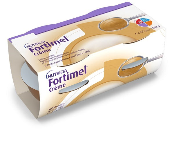 Fortimel Creme Caffe' 4 Pezzi Da 125 G - Lovesano 
