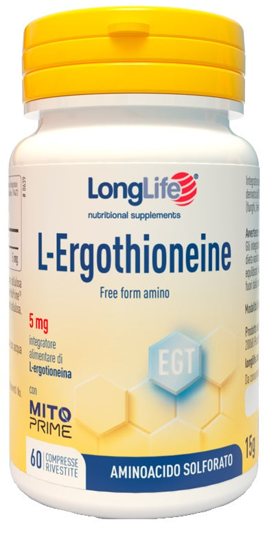 Longlife L-ergothioneine 60 Compresse - Lovesano 