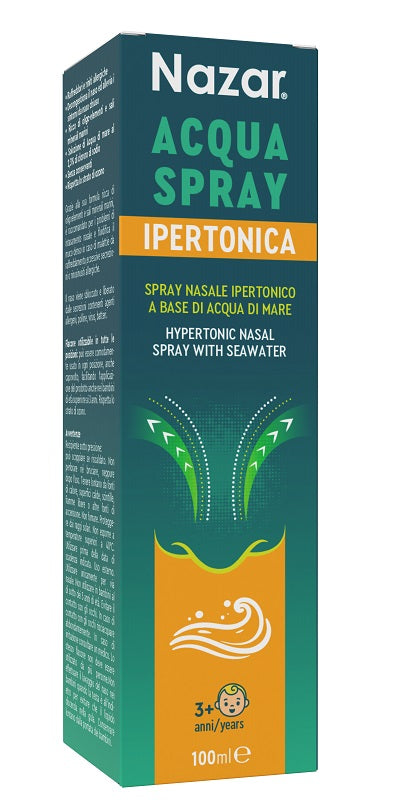 Nazar Acqua Spray Ipertonica 100 Ml