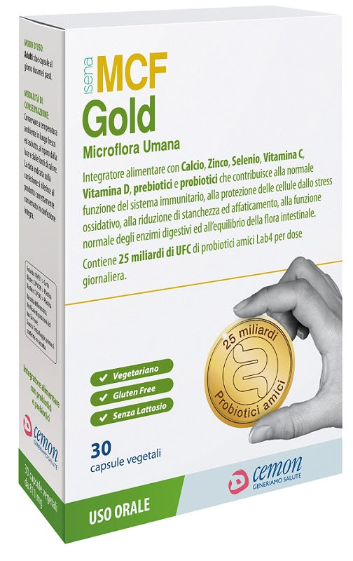 Mcf Gold 30 Capsule Vegetali Senza Glutine Senza Lattosio
