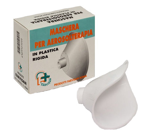 Maschera In Plastica. Ricambio Per Aerosolterapia - Lovesano 