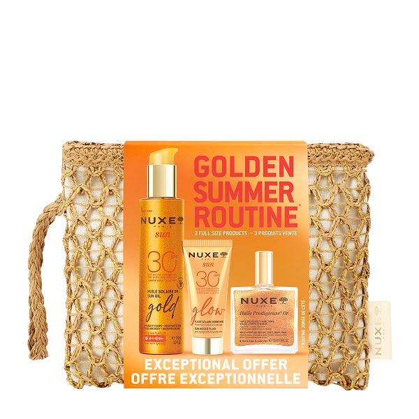 Nuxe Golden Summer Routine 2026 1 Sun Oil Gold Spf30 150 Ml + 1 Sun Oil Gold Spf30 150 Ml + 1 Huile Prodigieuse Or 50 Ml