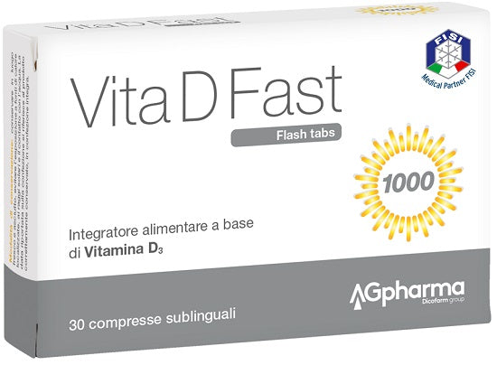 VITA D FAST 30CPR - Lovesano 