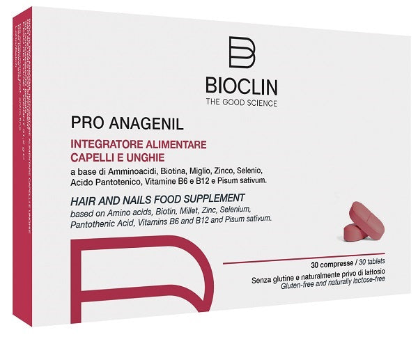 Bioclin Pro Anagenil 30 Compresse - Lovesano 