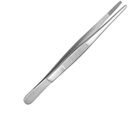 Pinza Anatomica Retta In Acciaio Per Chirurgia 18 Cm - Lovesano 