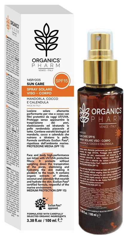 ORG PH SPRAY SOLARE V/C SPF15 - Lovesano 