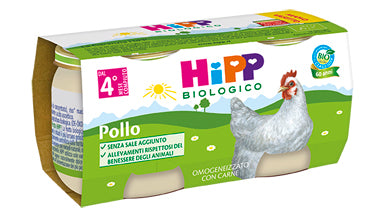 HIPP BIO OMOG POLLO 2X80G - Lovesano 