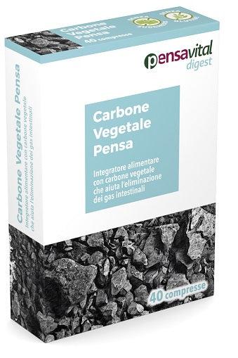 CARBONE VEGETALE PENSA 40CPR - Lovesano 