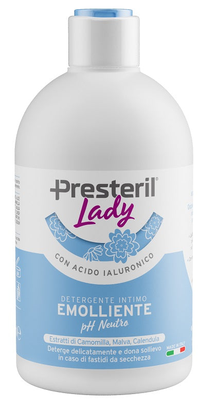 Lady Presteril Detergente Intimo Emolliente/ph Neutro 250 M L - Lovesano 