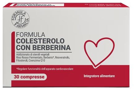 Formula Colesterolo Con Berberina 30 Compresse - Lovesano 