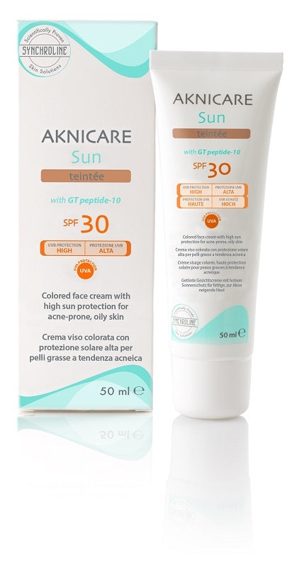 Aknicare Sun Teintee Spf 30 50 Ml - Lovesano 