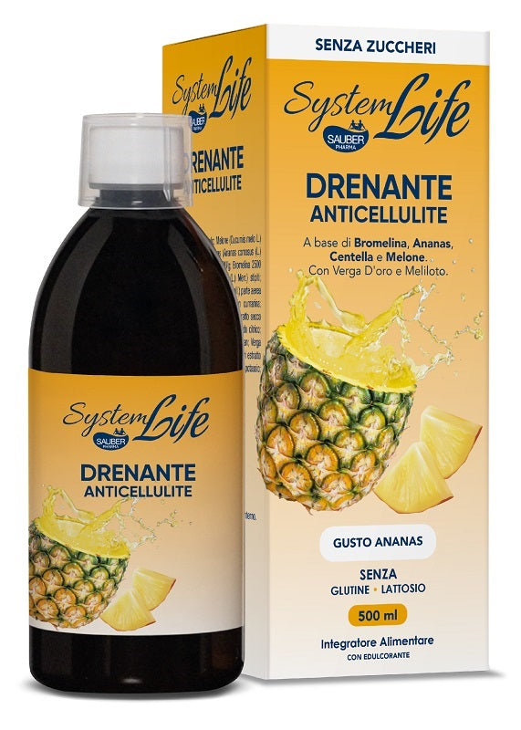 Sauber Drenante Anticellulite 500 Ml - Lovesano 