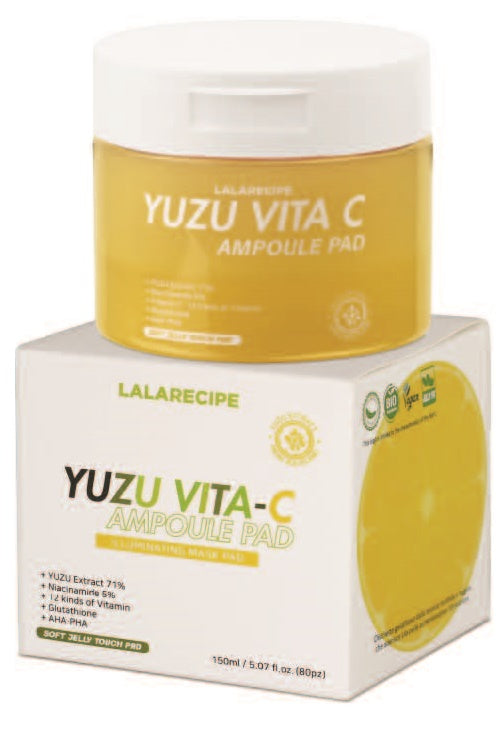 LALARECIPE YUZU VITA C PAD - Lovesano 