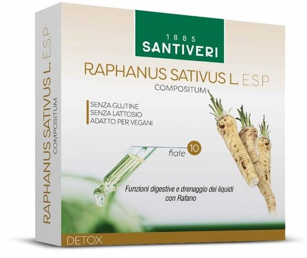 Raphanus Sativus L Esp 10 Fiale Da 10 Ml - Lovesano 