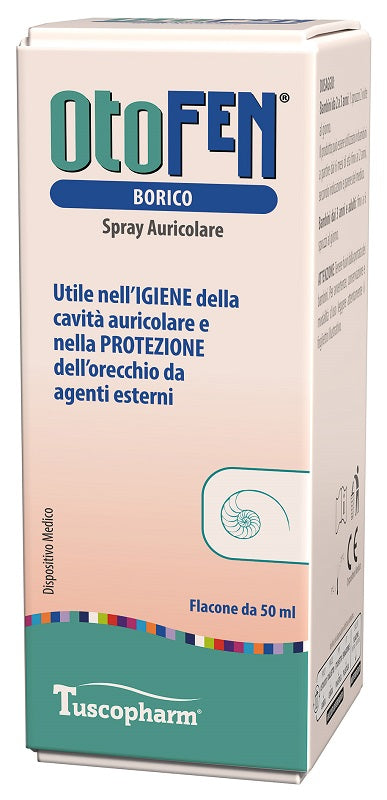 Otofen Borico Spray Auricolare 50 Ml - Lovesano 