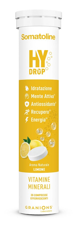 Somatoline Hydrop Limone 20 Compresse Effervescenti