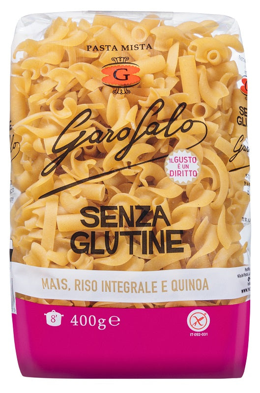 Garofalo Pasta Mista Di Mais Riso Integrale E Quinoa 400 G - Lovesano 