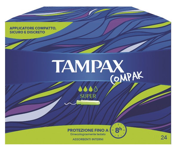 TAMPAX COMPAX SUPER VP 24PZ - Lovesano 