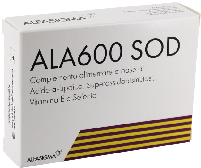 ALA 600 SOD 20CPR GMM - Lovesano 