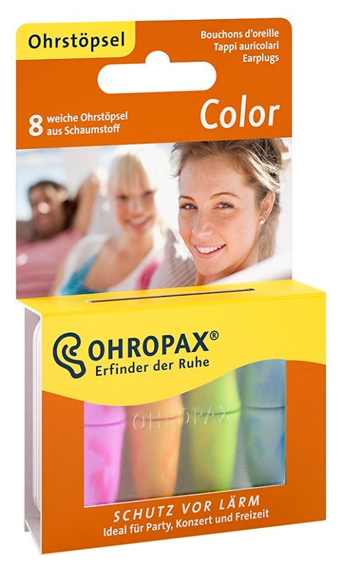 Ohropax Color Tappi Intrauricolari 8 Pezzi - Lovesano 