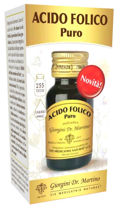 ACIDO FOLICO PURO ANALC 30ML GIO - Lovesano 