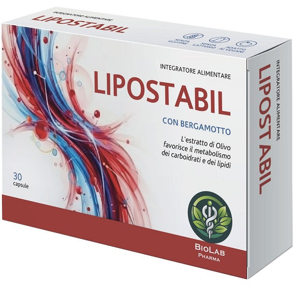Lipostabil 30 Capsule Da 500 Mg Senza Glutine Senza Lattosio