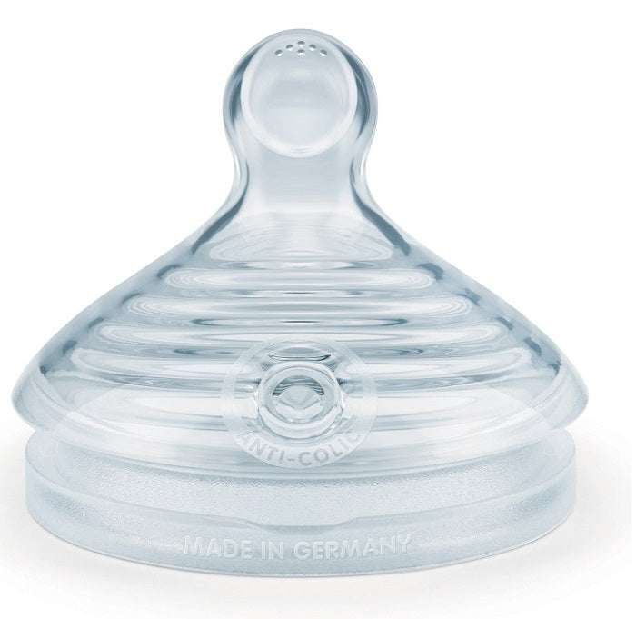 Nuk Tettarella Natural Sense In Silicone 0-6 Mesi Misura Media 2 Pezzi - Lovesano 