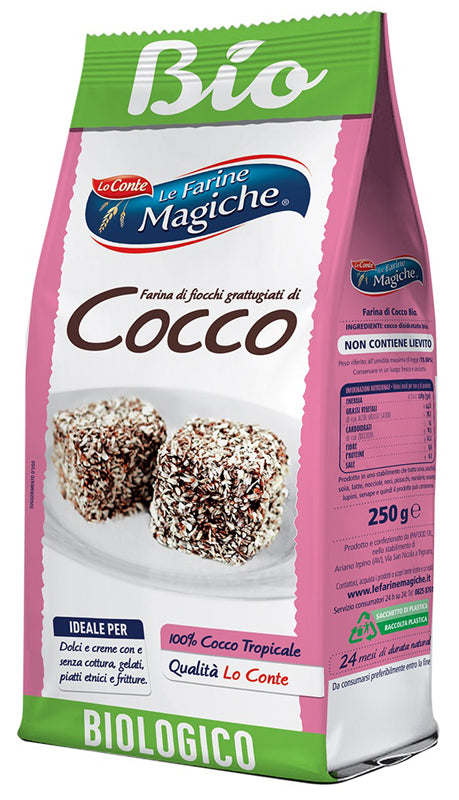 FARINE MAGICHE Cocco Grattugiato 250g - Lovesano 