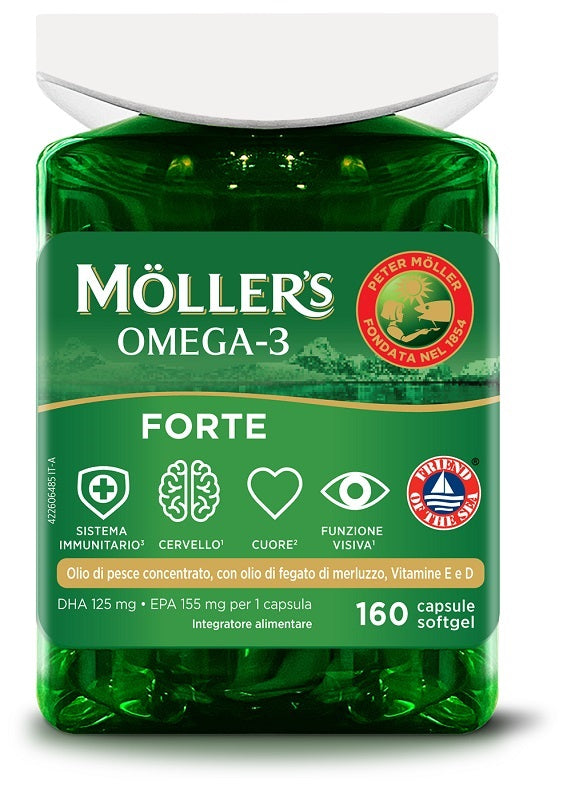 Moller's Omega 3 Forte 160 Capsule - Lovesano 