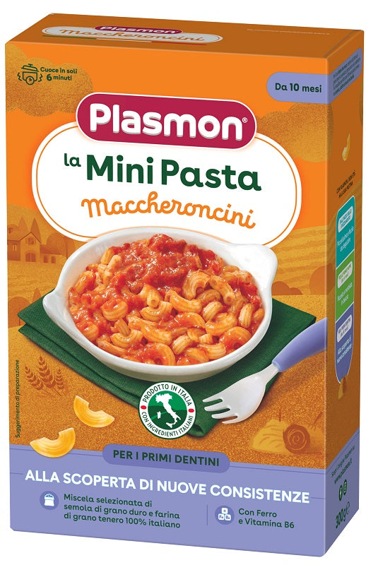 PLASMON PASTA MACCHERONCIN300G - Lovesano 