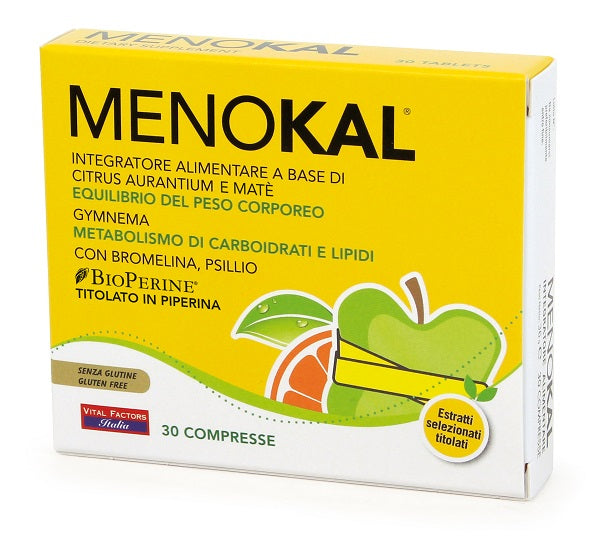 Menokal 30 Compresse Senza Glutine