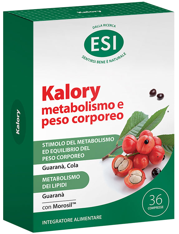 Esi Kalory Metabolismo E Peso Corporeo 36 Compresse Senza Glutine