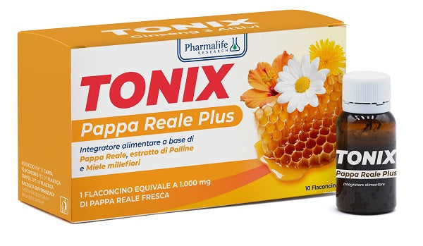 Tonix Pappa Reale Plus 10 Flaconcini Da 15 Ml - Lovesano 