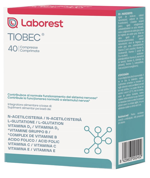 Tiobec 40 Compresse - Lovesano 